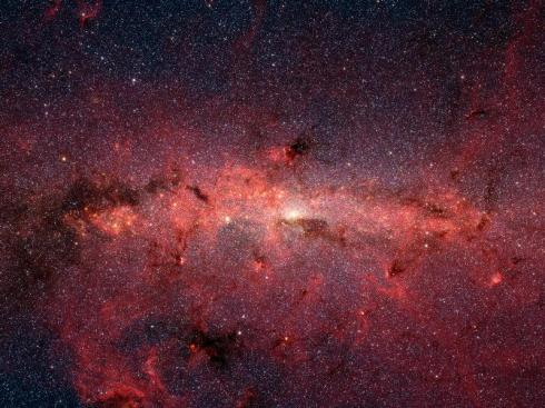 The center of our Milky Way Galaxy 